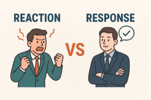 Reaction Vs Response