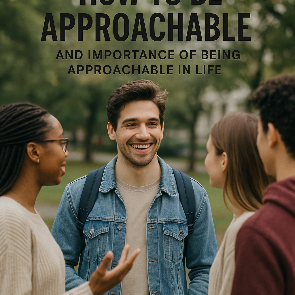How to be Approachable and Importance of being Approachable in Life